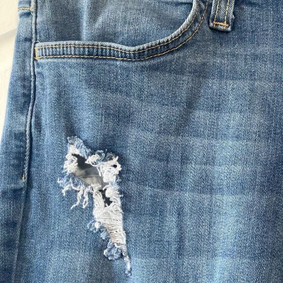 Just Black Frayed Edge Jeans, Size 32 - Picture 4 of 10